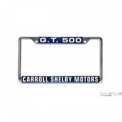 SHELBY G.T. 500 LICENSE FRAME