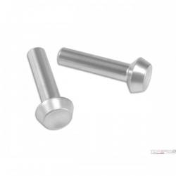 65-6 DOOR LOCK KNOBS, SATIN PR