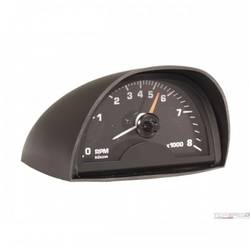 65-70 HOOD MOUNT TACH BLK FACE