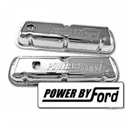 68-70 OE VALVE COVERS CHRM/SB