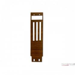 68 HTR CONTROL PLATE-WOODGRAIN