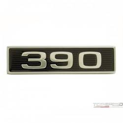 69-70 390 HOOD SCOOP EMBLEM