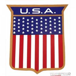 72 U.S.A BODY SHIELD DECAL