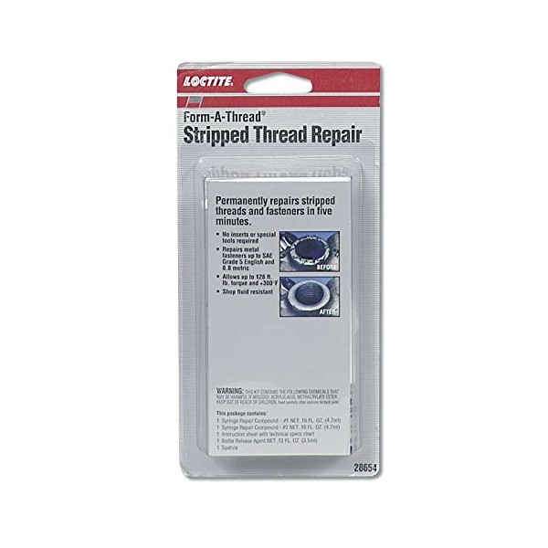 Loctite 28654 - Loctite Form-A-Thread Stripped Thread Repair Kits