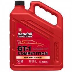 Kendall - GT-1 COMPETITION 20w/50 Oil With Liquid Titanium 1 US GAL