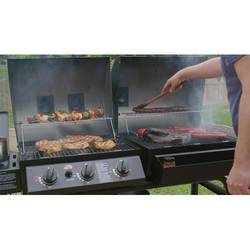 Duo Black Dual-Function Combo Grill - BBQ USA