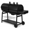 Duo Black Dual-Function Combo Grill - BBQ USA