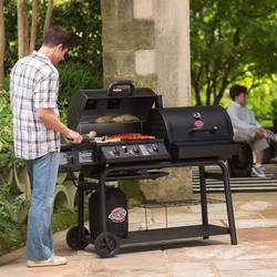 Duo Black Dual-Function Combo Grill - BBQ USA