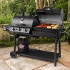 Duo Black Dual-Function Combo Grill - BBQ USA