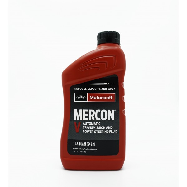 Motorcraft Mercon V Automatic Transmission Fluid ( ATF ) and Powersteering Fluid  1 qt ( 1 Quart )