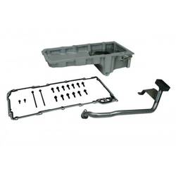 OIL PAN, LS REAR SUMP SWAP, CAST,KIT