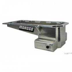 OIL PAN,MOPAR 5.7-6.1 -6.4, ROAD RACE BAFFLED, ALUM.
