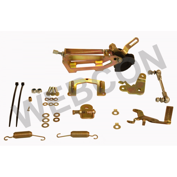 Weber DCOE single cable linkage top mount. Weber DCOE single cable linkage top mount.