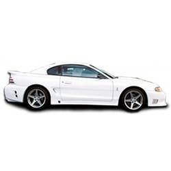 1994-1998 Ford Mustang Duraflex Colt 2 Side Skirts Rocker Panels - 2 Piece
