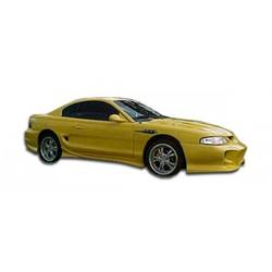 1994-1998 Ford Mustang Duraflex Vader Side Skirts Rocker Panels - 2 Piece