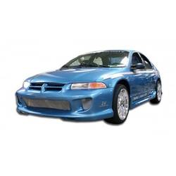 1995-2000 Dodge Stratus Chrysler Cirrus Plymouth Breeze Duraflex Kombat Front Bumper Cover - 1 Piece (Overstock)