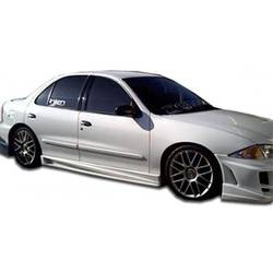 1995-2005 Chevrolet Cavalier 2DR Duraflex Bomber Side Skirts Rocker Panels - 2 Piece