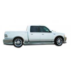1997-2003 Ford F-150 4DR Duraflex Platinum Side Skirts Rocker Panels - 2 Piece