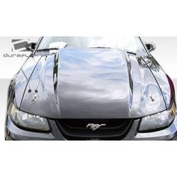 1999-2004 Ford Mustang Duraflex Cowl Hood - 1 Piece