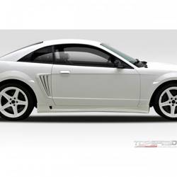 1999-2004 Ford Mustang Duraflex Colt Side Skirts Rocker Panels - 2 Piece