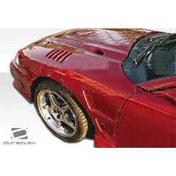 1999-2004 Ford Mustang Duraflex Velocity Fenders - 2 Piece
