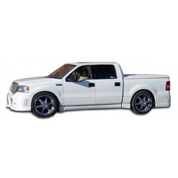 2004-2008 Ford F-150 4DR Duraflex Platinum Side Skirts Rocker Panels - 4 Piece