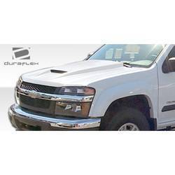 2004-2012 Chevrolet Colorado GMC Canyon Duraflex Ram Air Hood - 1 Piece