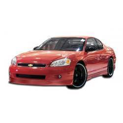 2006-2007 Chevrolet Monte Carlo Duraflex Racer Front Lip Under Spoiler Air Dam - 1 Piece