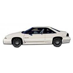 1988-1991 Pontiac Grand Prix 2DR Duraflex Racer Side Skirts Rocker Panels - 2 Piece (Overstock)