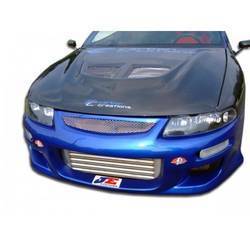 1995-2000 Dodge Avenger Chrysler Sebring Duraflex Monster Front Bumper Cover - 1 Piece (Overstock)
