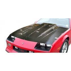 1982-1992 Chevrolet Camaro Carbon Creations Cowl Hood - 1 Piece