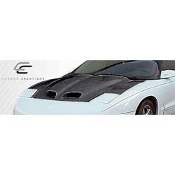 1993-1997 Pontiac Firebird Carbon Creations WS-6 Hood - 1 Piece