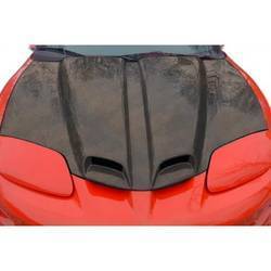 1998-2002 Pontiac Firebird Carbon Creations WS-6 Hood - 1 Piece