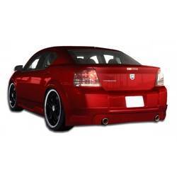 2008-2014 Dodge Avenger Duraflex Racer Side Skirts Rocker Panels - 2 Piece