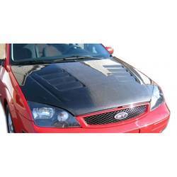2005-2007 Ford Focus Carbon Creations GT Concept Hood - 1 Piece (Overstock)