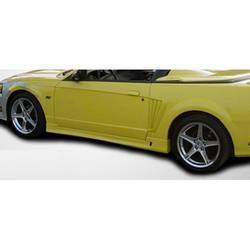1999-2004 Ford Mustang Couture Urethane Colt Side Skirts Rocker Panels - 2 Piece
