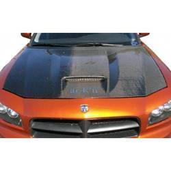 2006-2010 Dodge Charger Carbon Creations SRT Look Hood - 1 Piece