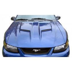 1999-2004 Ford Mustang Duraflex Mach 2 Hood - 1 Piece