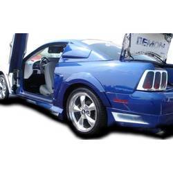 1999-2004 Ford Mustang Couture Urethane Demon Rear Fender Flares - 2 Piece