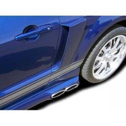 2005-2009 Ford Mustang Couture Urethane CVX Side Scoop - 2 Piece