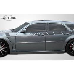 2005-2010 Dodge Magnum Chrysler 300 300C Couture Urethane Luxe Side Skirts Rocker Panels - 2 Piece