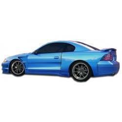 1994-1998 Ford Mustang Duraflex GT500 Wide Body Door Caps - 2 Piece - (Overstock)