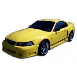 1999-2004 Ford Mustang Duraflex CVX Side Skirts Rocker Panels - 2 Piece