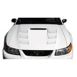 1999-2004 Ford Mustang Duraflex Demon Hood - 1 Piece