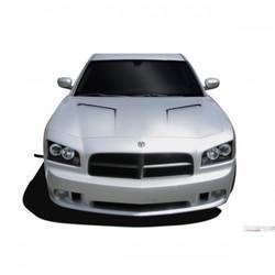 2006-2010 Dodge Charger Duraflex Challenger Hood - 1 Piece