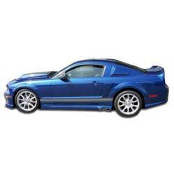 2005-2014 Ford Mustang Duraflex CVX Side Skirts Rocker Panels - 2 Piece