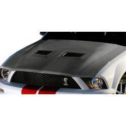 2005-2009 Ford Mustang Cobra Carbon Creations OEM Look Hood - 1 Piece