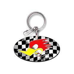 Mr. Horsepower Key Ring - Chain - Enamel