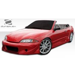 1995-1999 Chevrolet Cavalier 2DR Duraflex Millenium Wide Body Front Fender Flares - 2 Piece (Overstock)