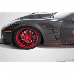 2005-2013 Chevrolet Corvette C6 Carbon Creations ZR Edition Front Fenders - 2 Piece